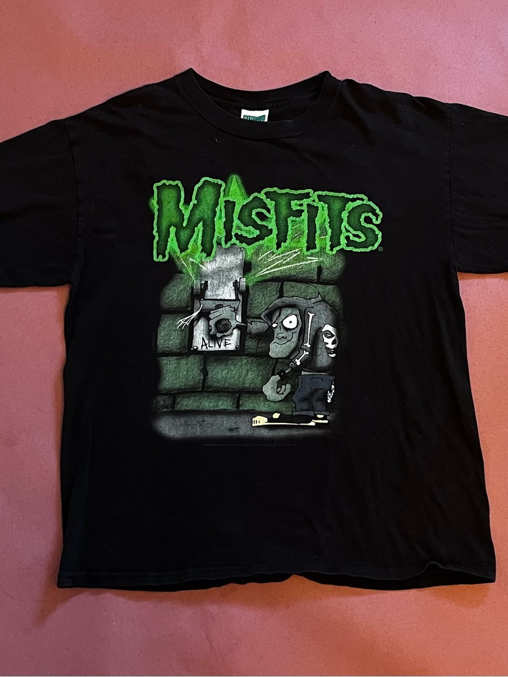 RARE Vintage Misfits Graphic Band Tee